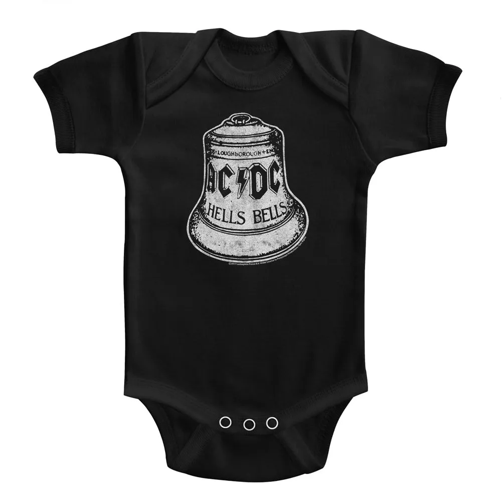 AC/DC Hells Bells Baby Bodysuit