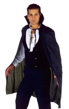 Adult Black Vampire Cape