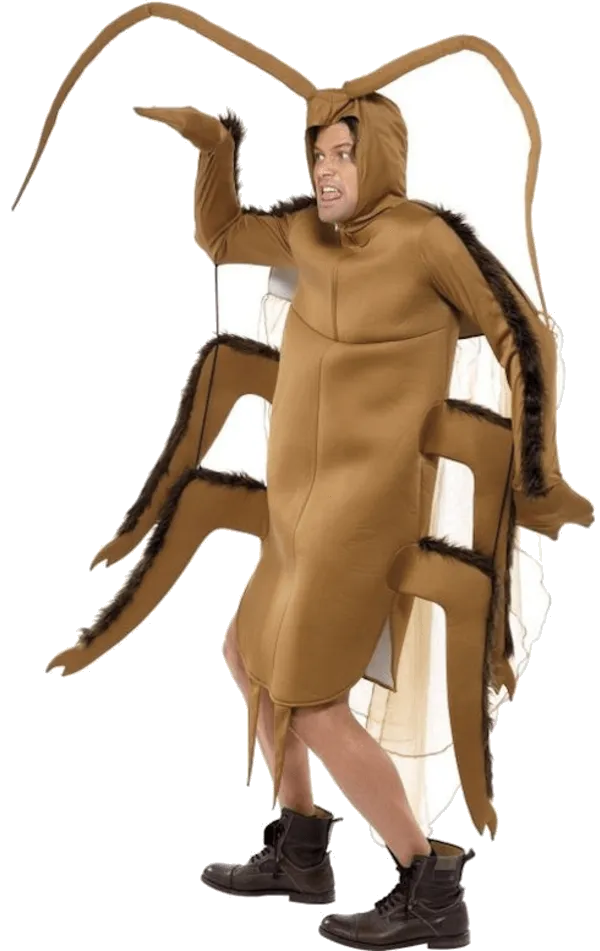Adult Novelty Cockroach Insect Costume