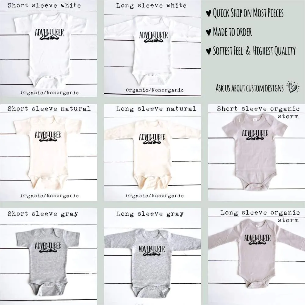 Adventurer Baby Bodysuit