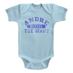 Andre The Giant Baby Bodysuit