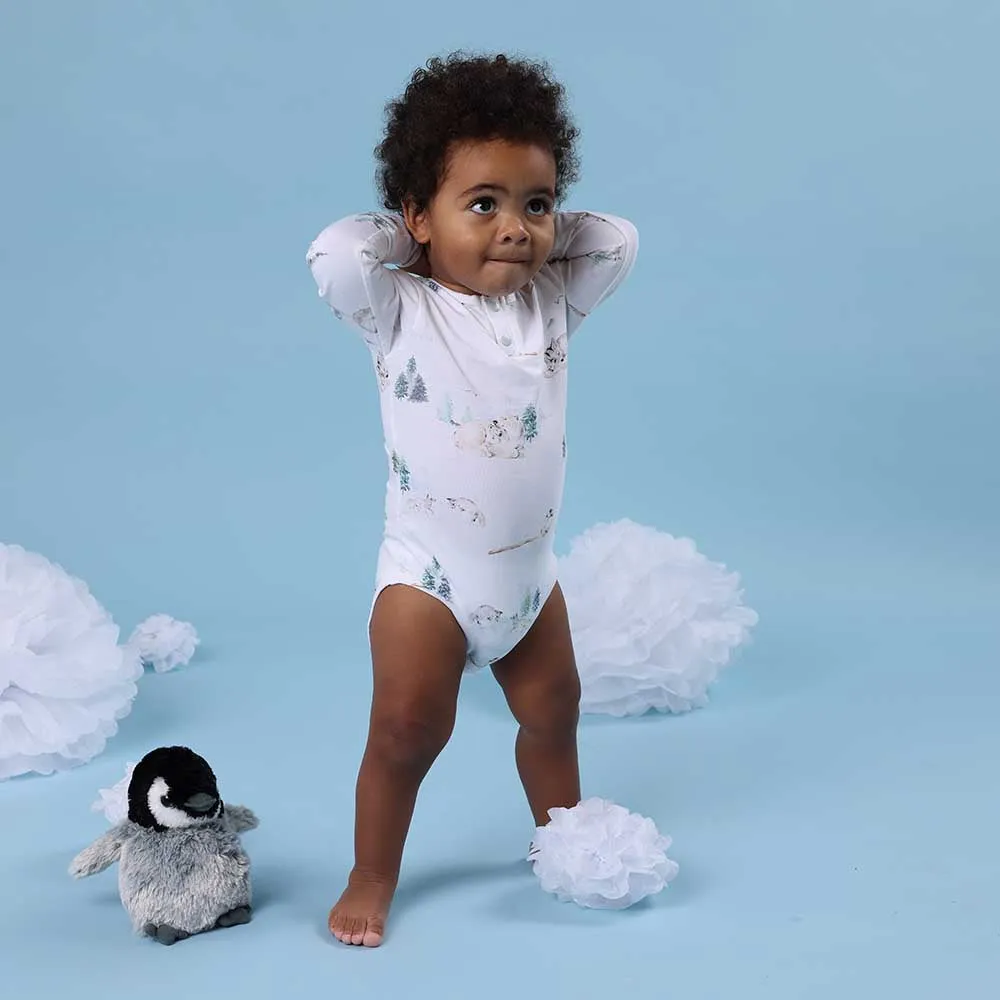 Arctic Long Sleeve Organic Bodysuit