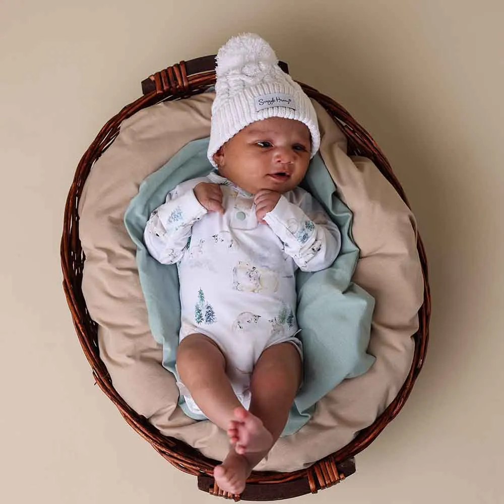 Arctic Long Sleeve Organic Bodysuit