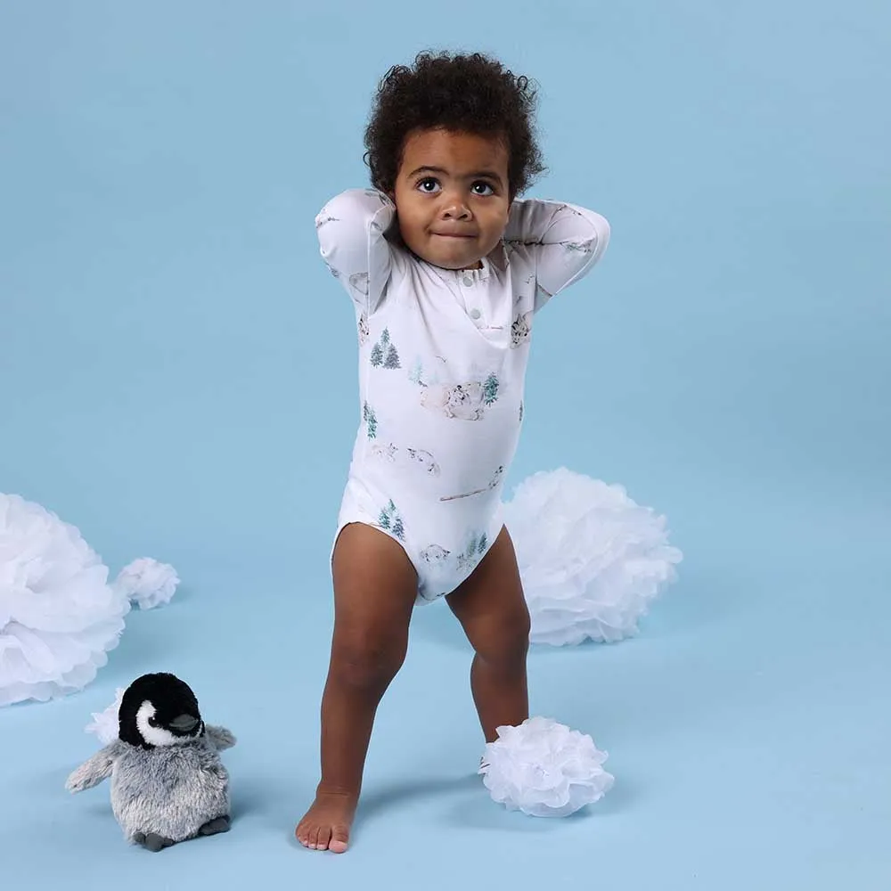 Arctic Long Sleeve Organic Bodysuit