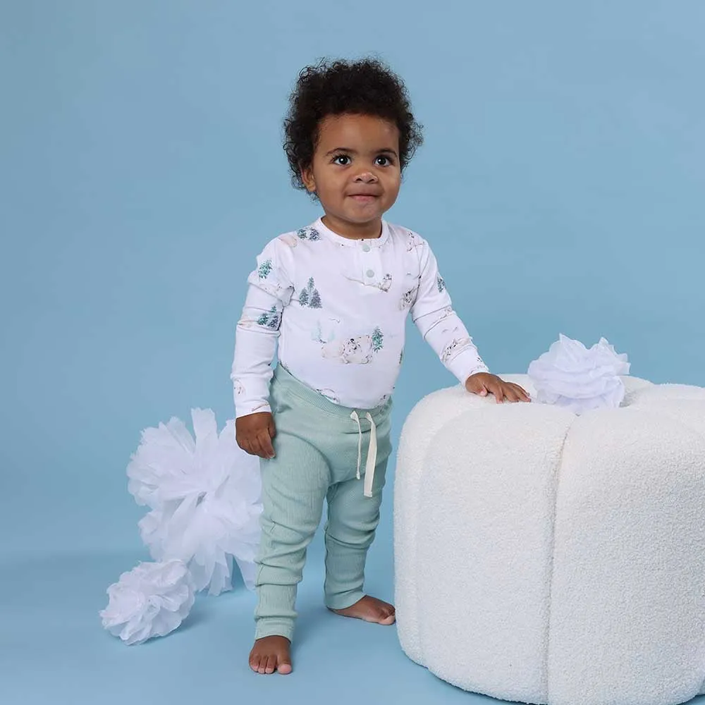 Arctic Long Sleeve Organic Bodysuit