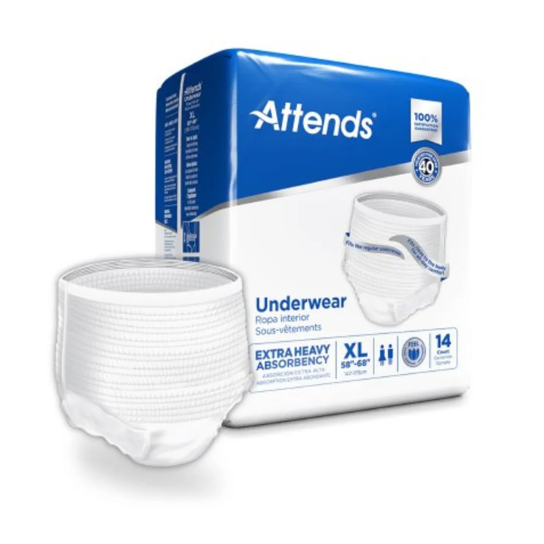 Attends Protective Underwear Regular Absorbency - Case