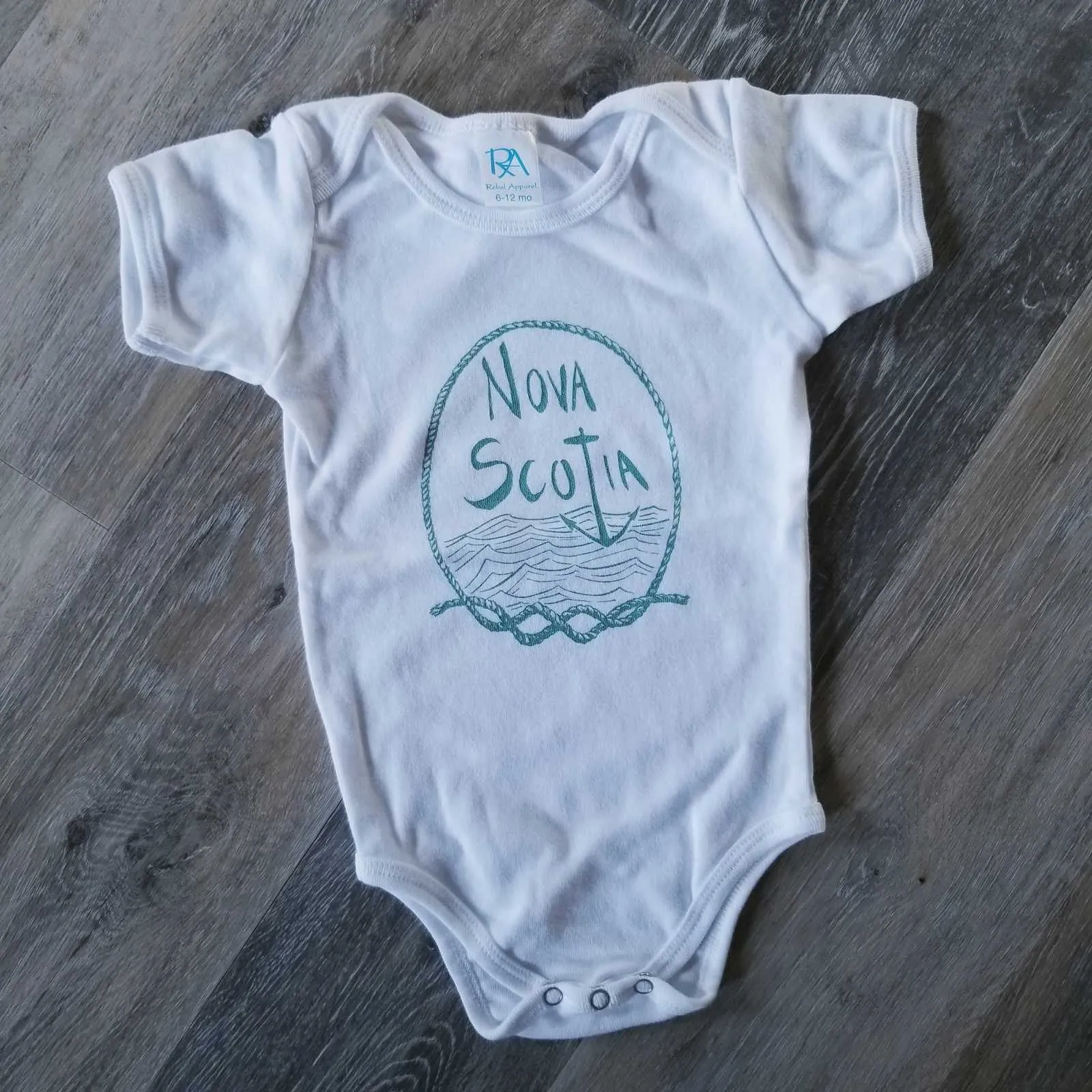Baby Bodysuit - Nova Scotia White