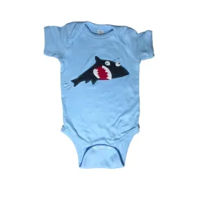 Baby Onesie - Shark   Fish - mi cielo x Matthew Langille