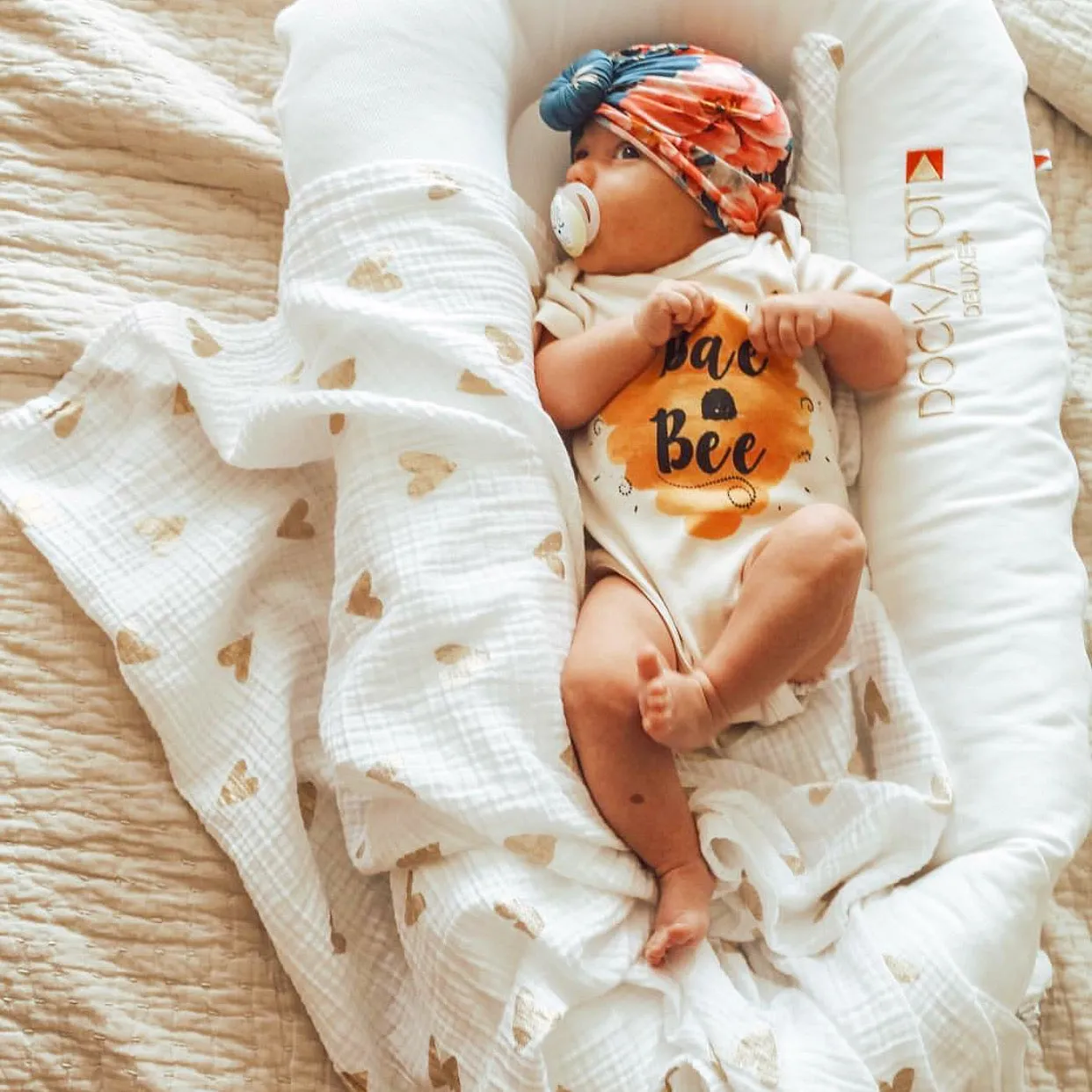Bae Bee Bumblebee Honey Organic Baby Onesie®