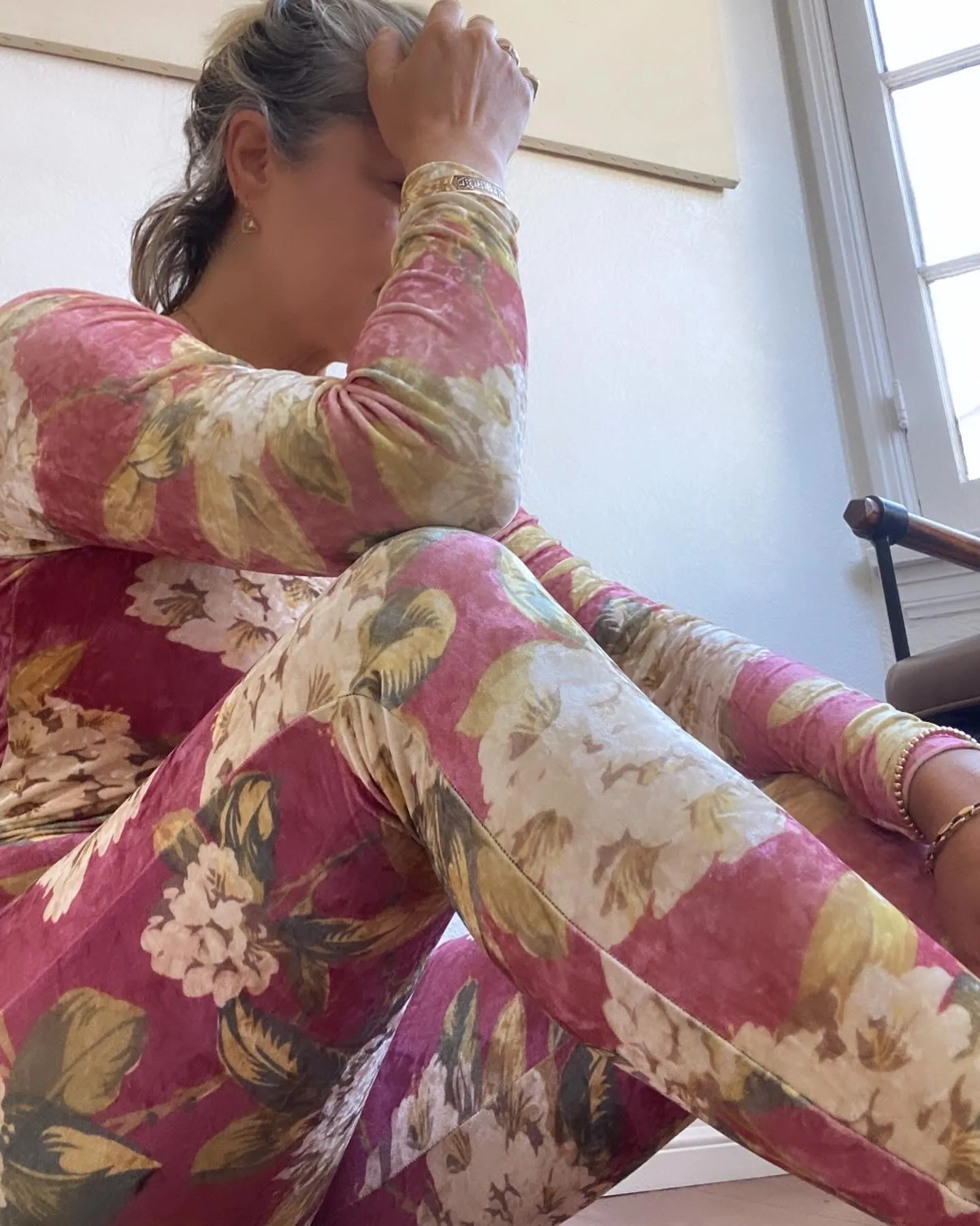Betsey Johnson Floral Bodysuit
