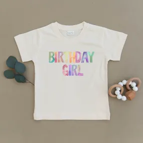 Birthday Girl Organic Toddler Tee