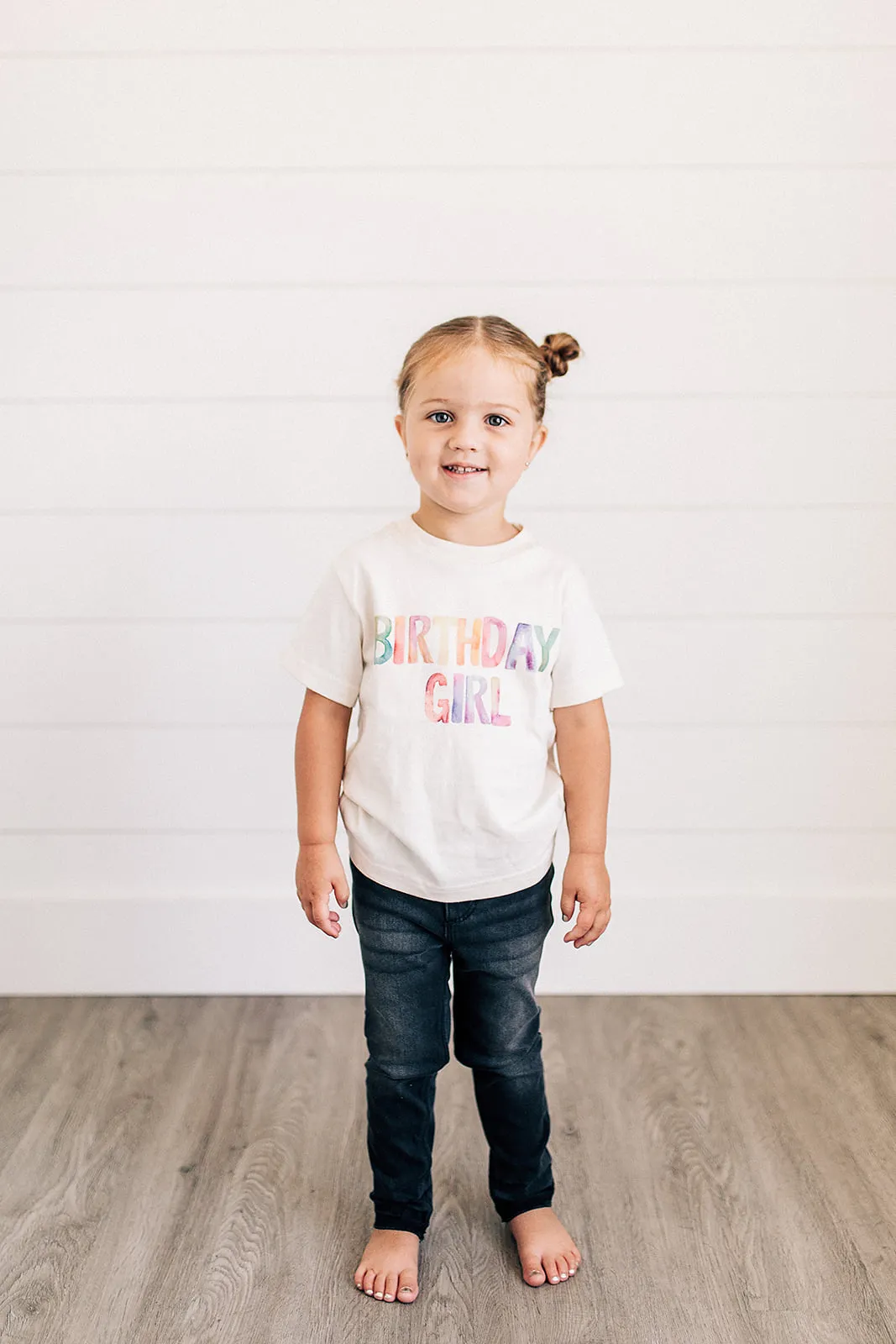 Birthday Girl Organic Toddler Tee