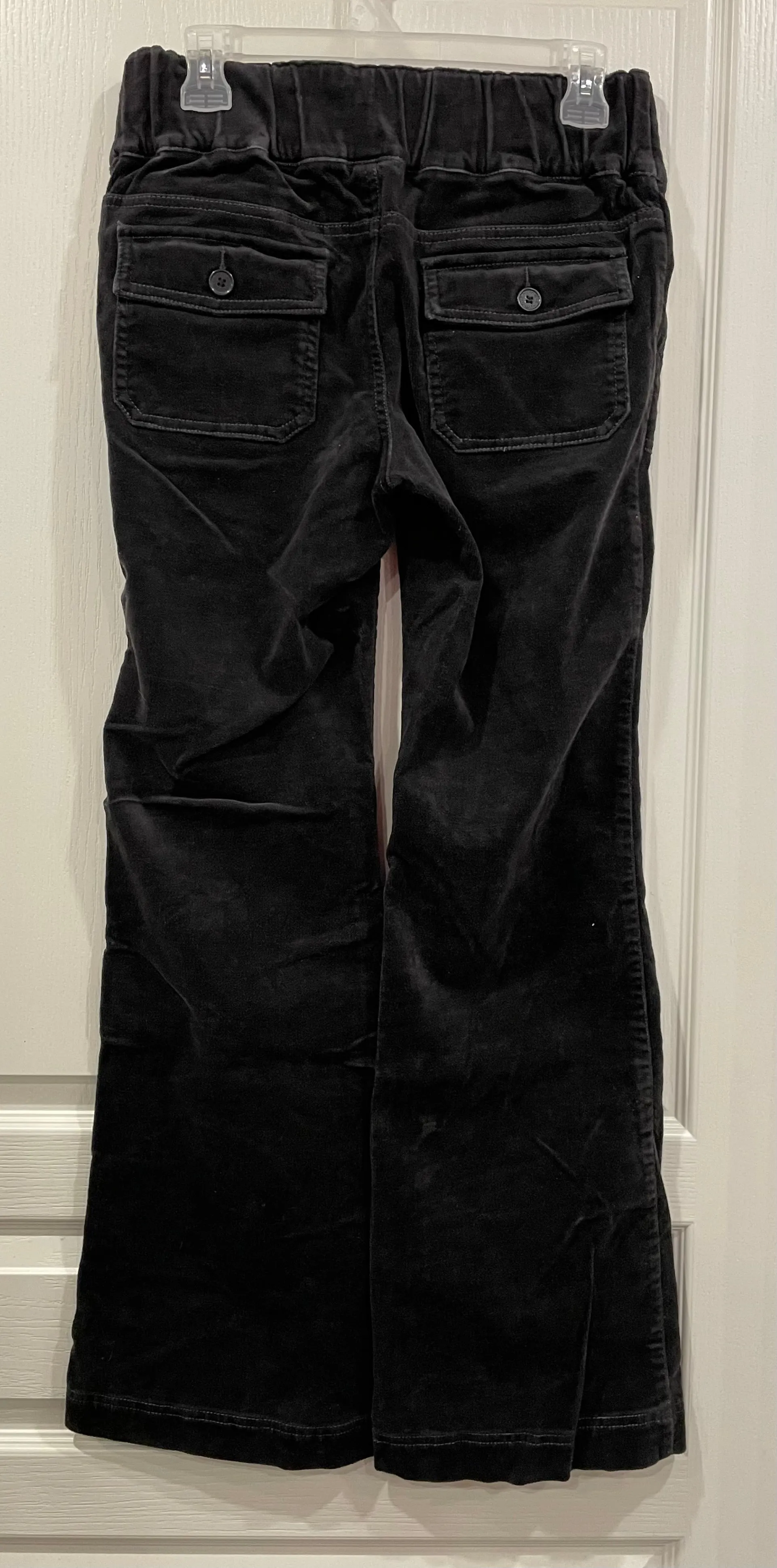 Black Maternity Velvety Pants, size X-Small, Maternity XS (0-2)
