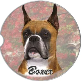 Boxer Cropper Car Coaster