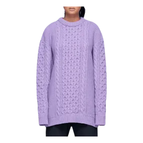 Boyfriend Knit Purple