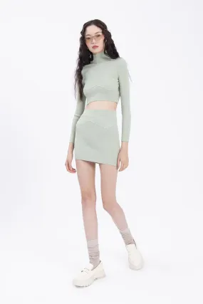 BSL Women Knitted mini skirt - Slatina