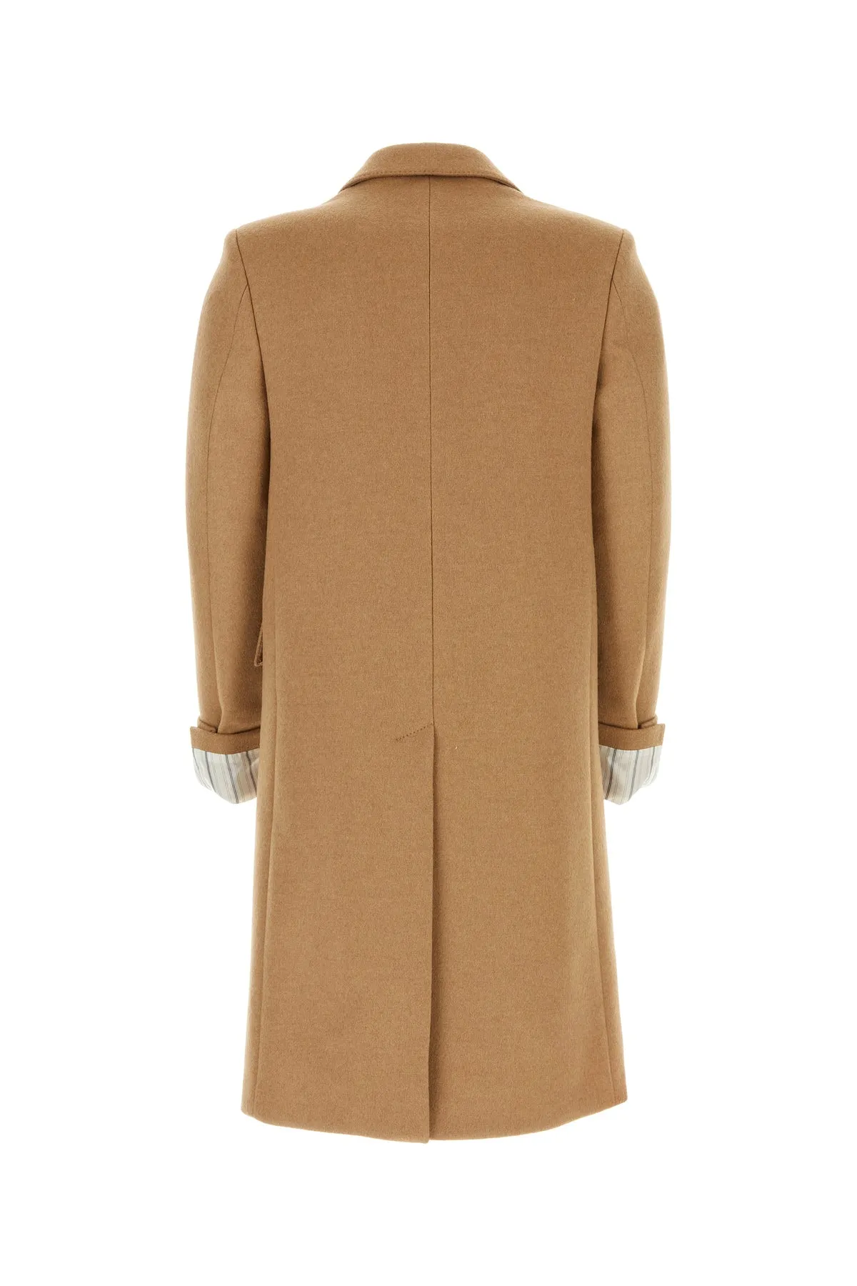 Camel wool coat