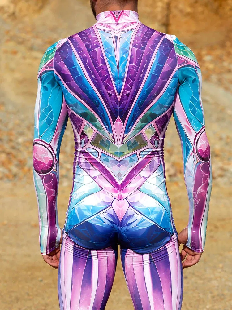 Candy Robot Cosplay Bodysuit Jumpsuit Festival Party Rave Outfits