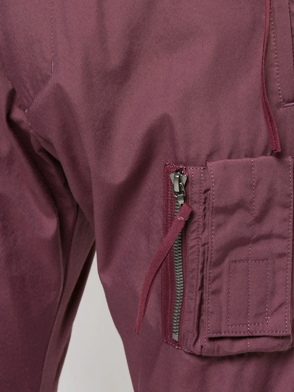 Cargo Zip Cuffed Track Pants