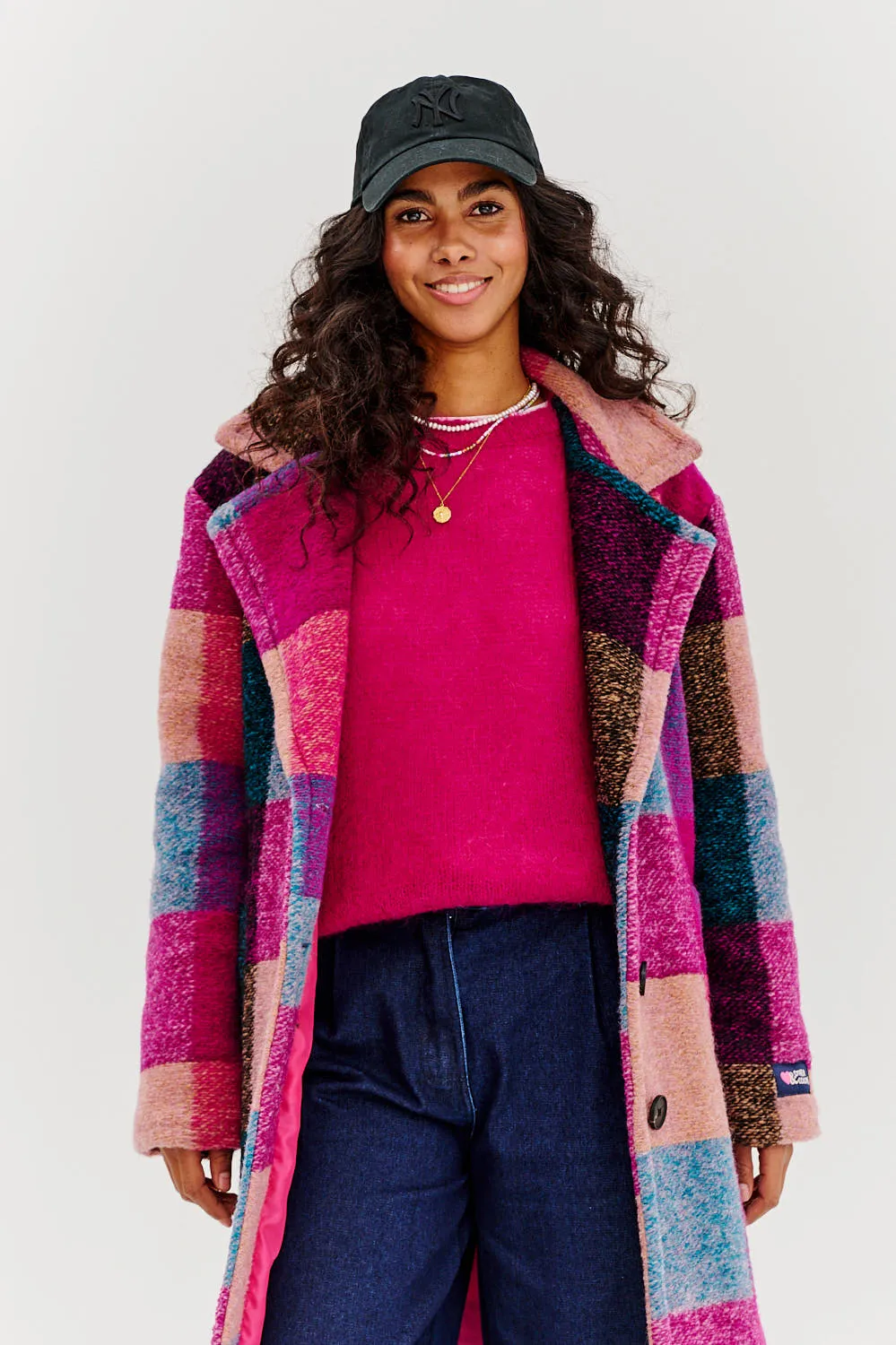 Check Me Out wool coat