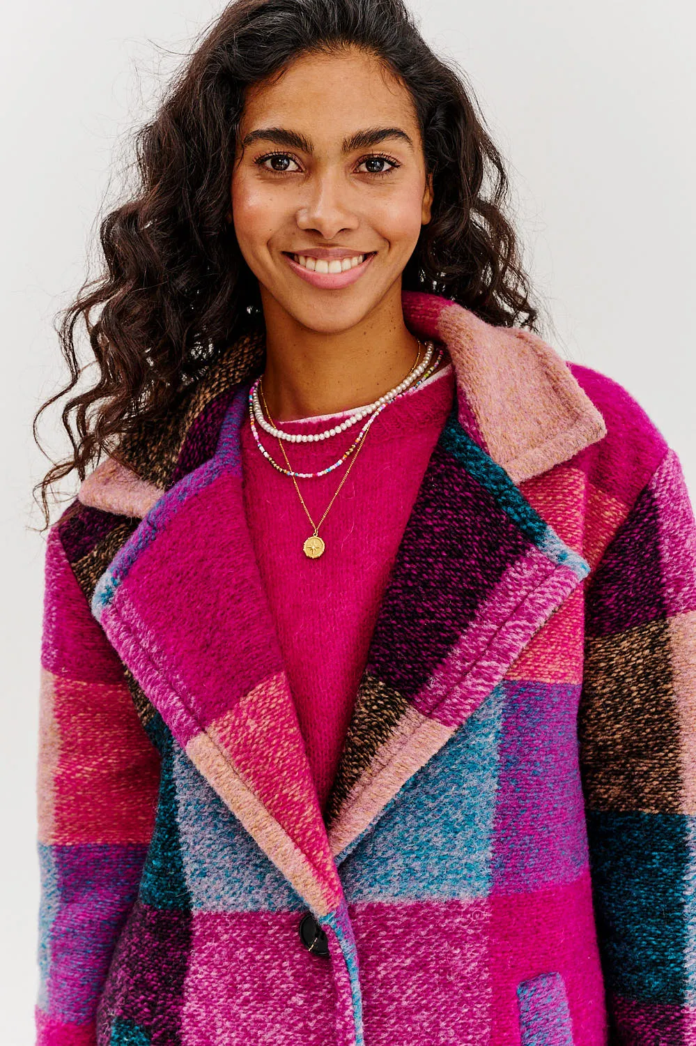 Check Me Out wool coat