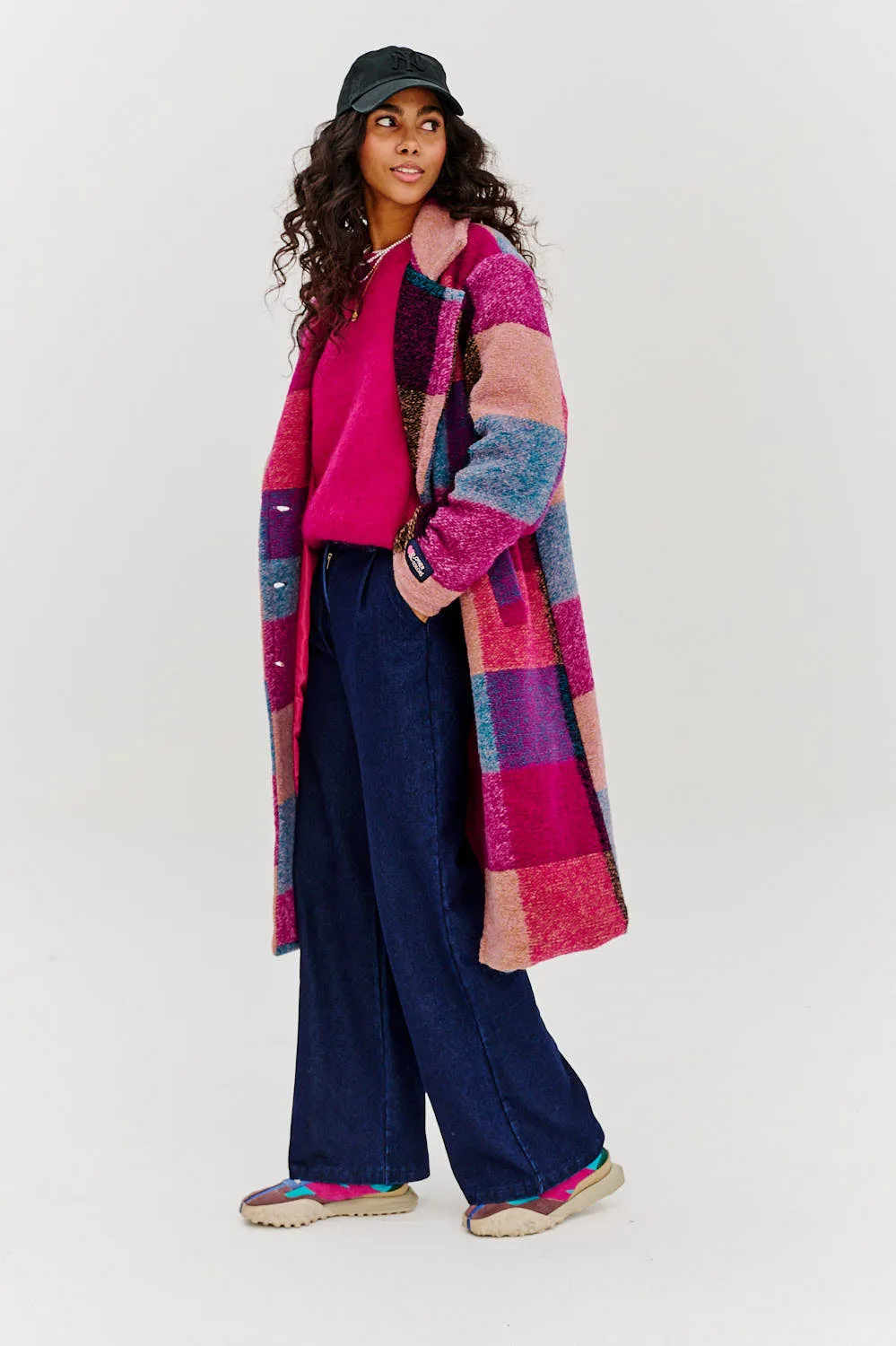 Check Me Out wool coat