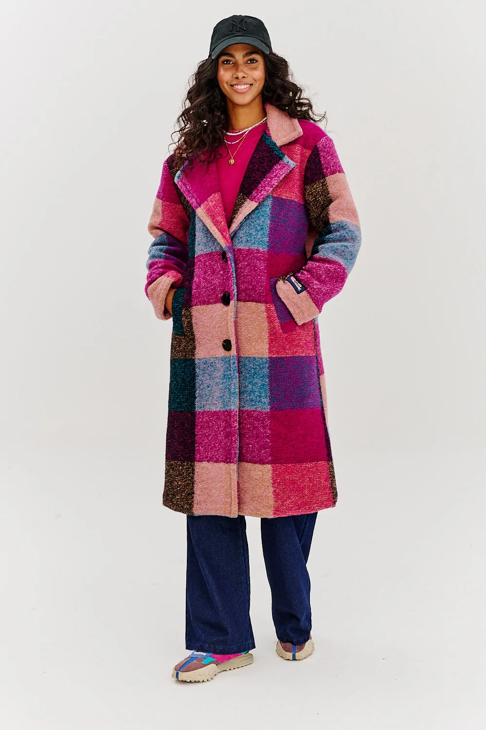 Check Me Out wool coat