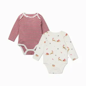 Christmas Bodysuit 2 Pack