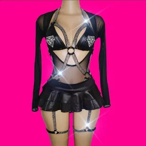 City of Diamonds| Exotic Skirt Set