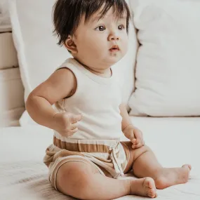 Classic Tank Bodysuit - Natural