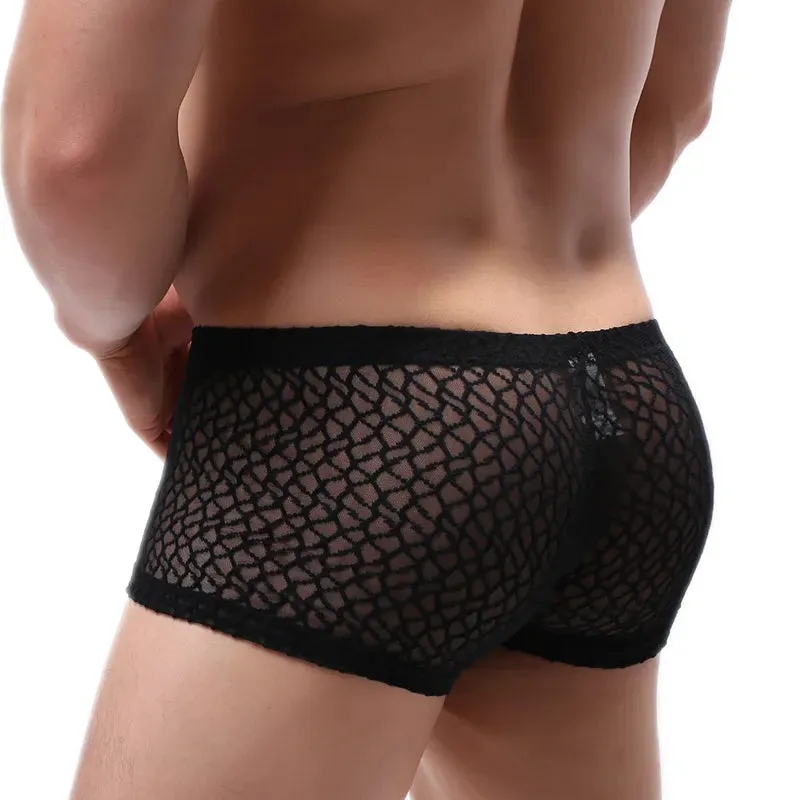 Clouds Lace Breathable Boxer Briefs