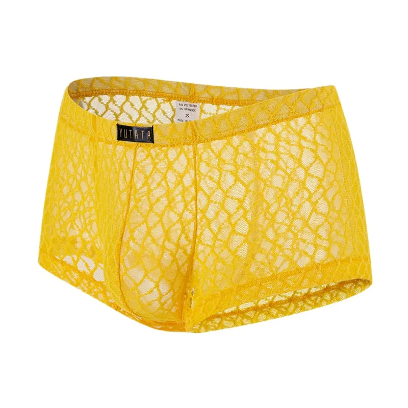 Clouds Lace Breathable Boxer Briefs