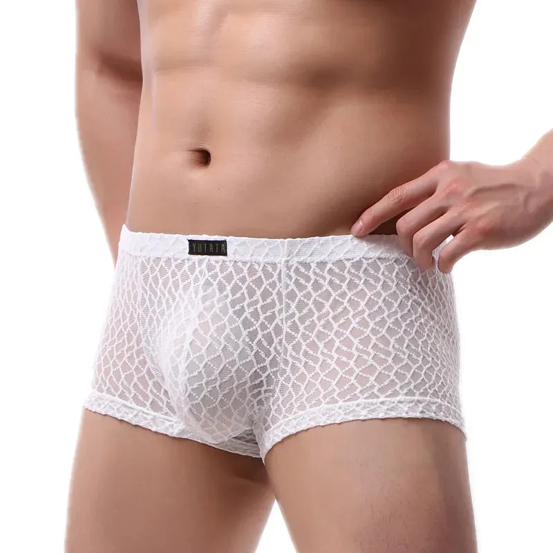Clouds Lace Breathable Boxer Briefs