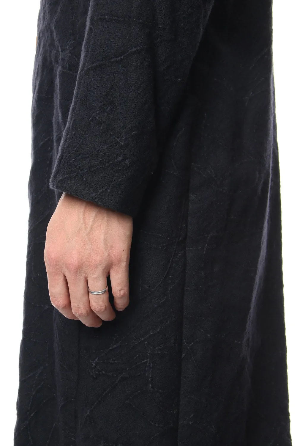 Coat Wool Printed
