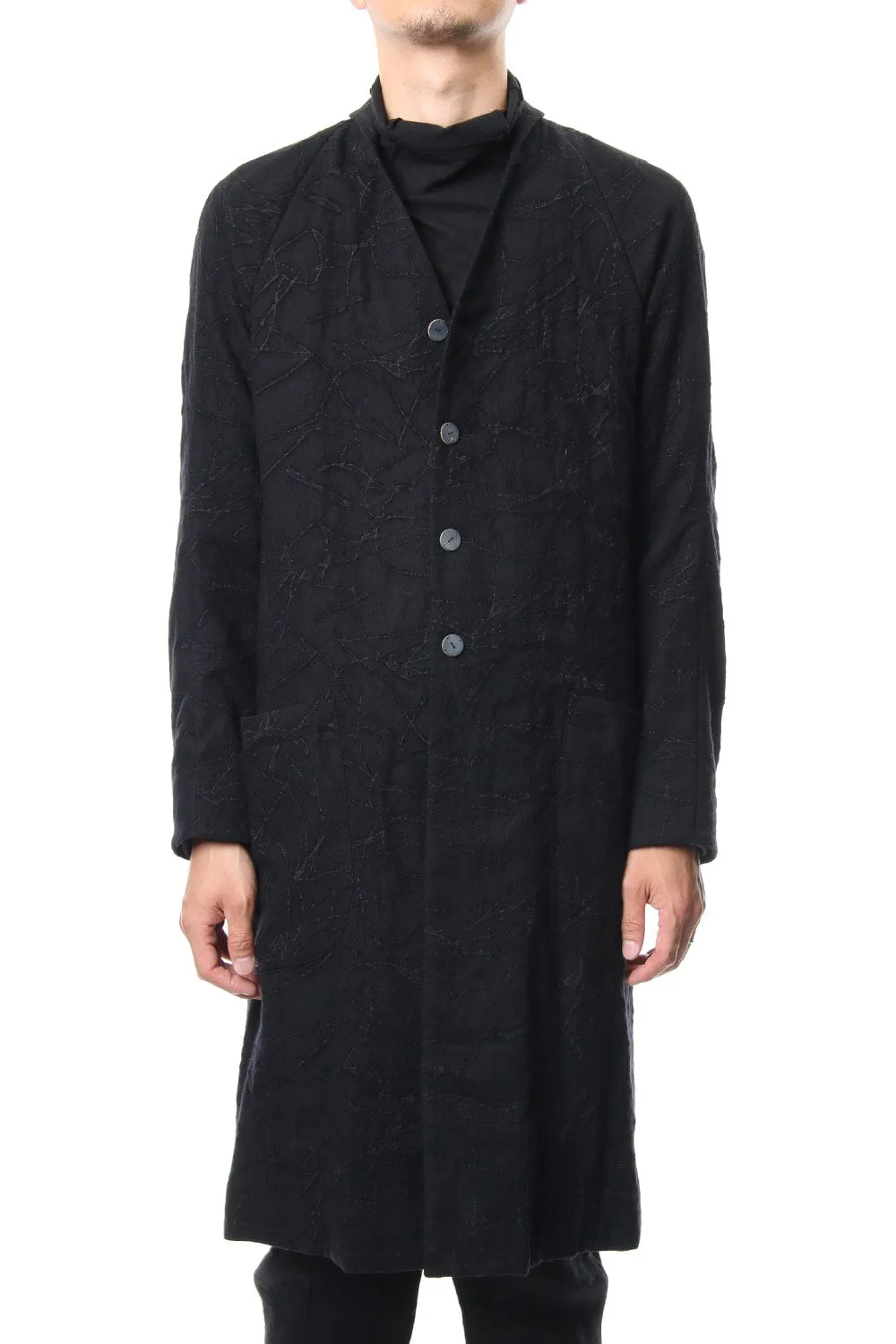 Coat Wool Printed