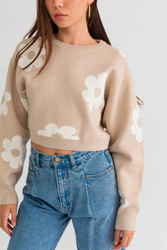 Coming Up Daisies Sweater