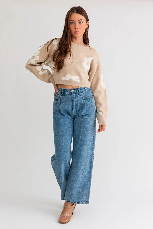 Coming Up Daisies Sweater