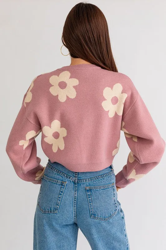 Coming Up Daisies Sweater