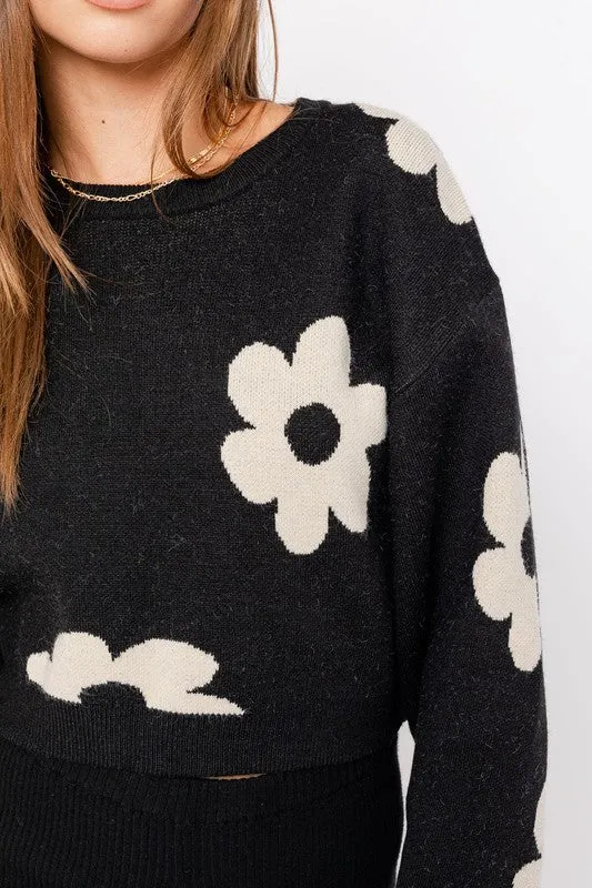Coming Up Daisies Sweater