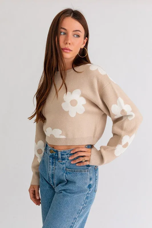 Coming Up Daisies Sweater