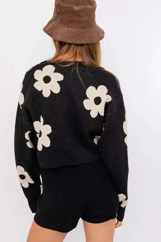 Coming Up Daisies Sweater