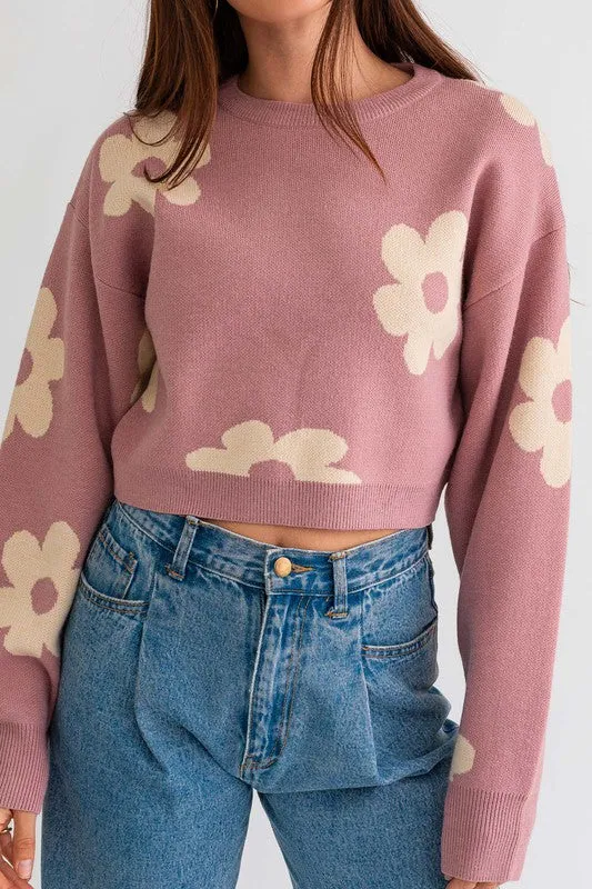 Coming Up Daisies Sweater