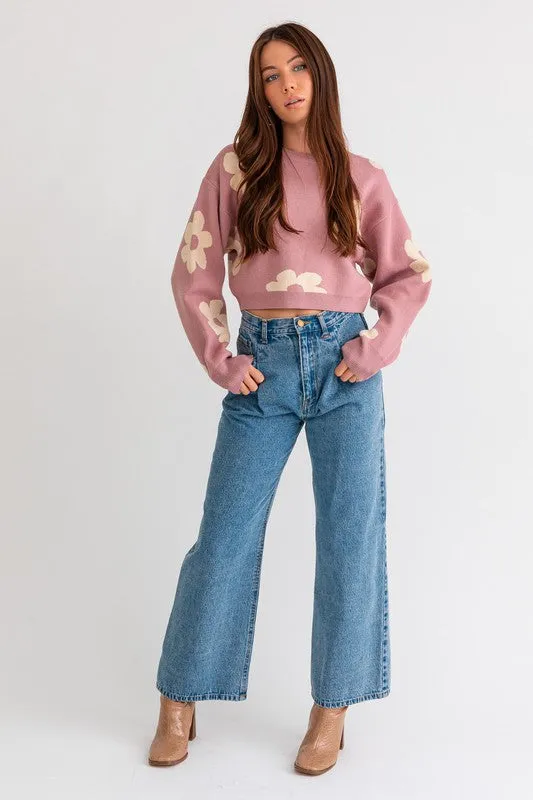 Coming Up Daisies Sweater