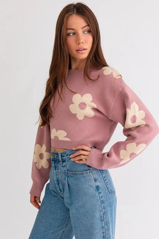 Coming Up Daisies Sweater