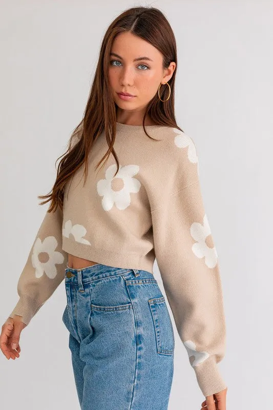 Coming Up Daisies Sweater
