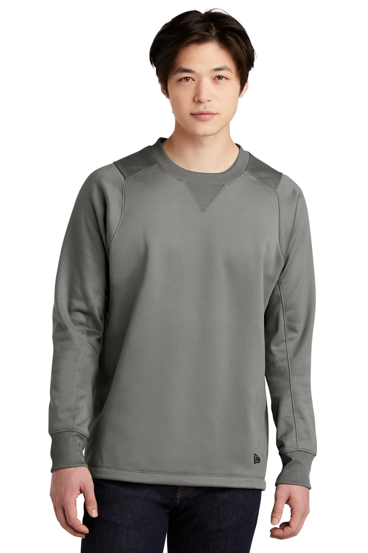 Custom Embroidered - New Era ® Venue Fleece Crew. NEA521