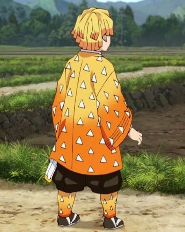 Demon Slayer Zenitsu Agatsuma Coat