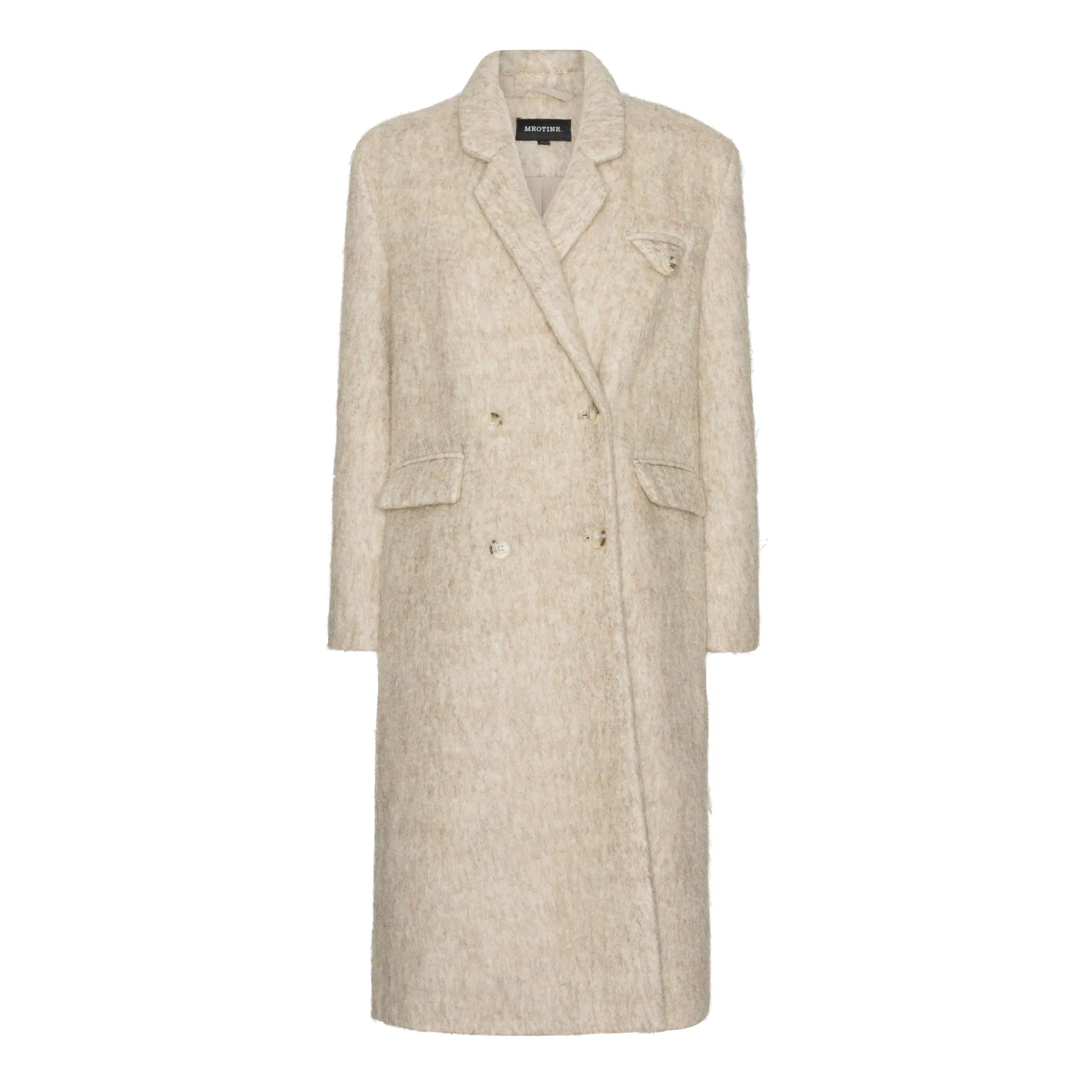 DENVER MOHAIR COAT - BEIGE