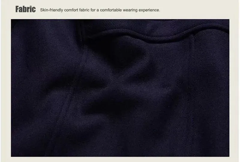 Designer Men's Wool Coat