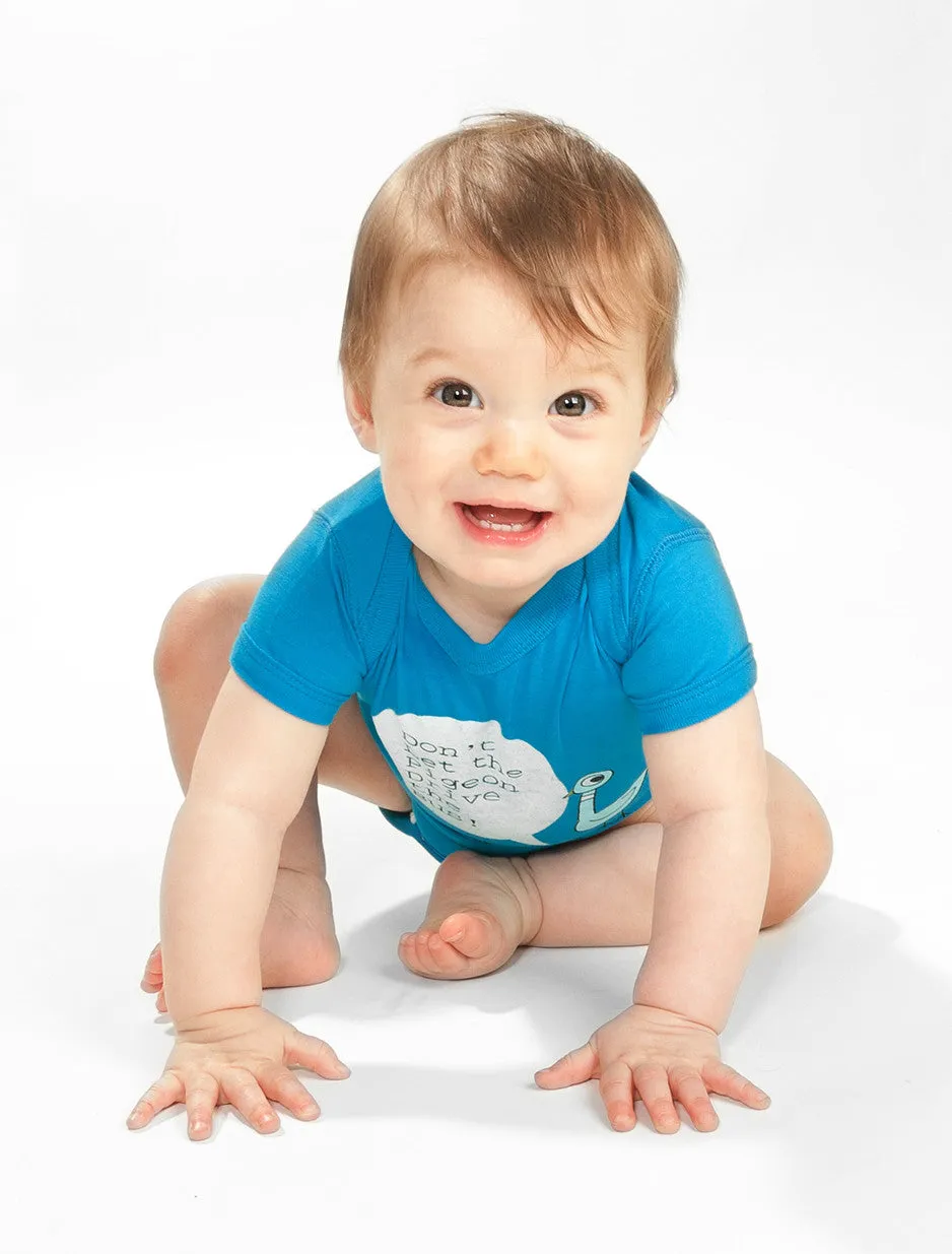 Don't Let the Pigeon Drive the Bus baby bodysuit